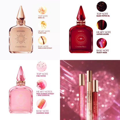 CHARLOTTE TILBURY Fragrance Collection Of Emotions Perfume Travel Trio Set